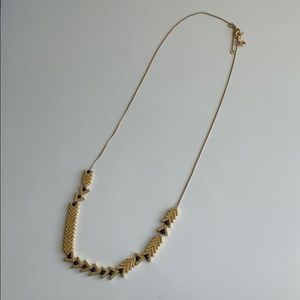 Madewell Long Gold Arrow Necklace